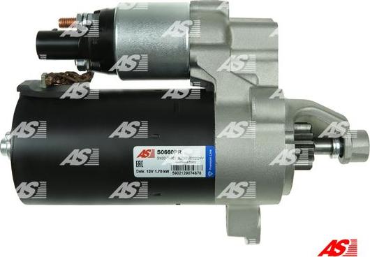 AS-PL S0660PR - Startmotor xdelar.se