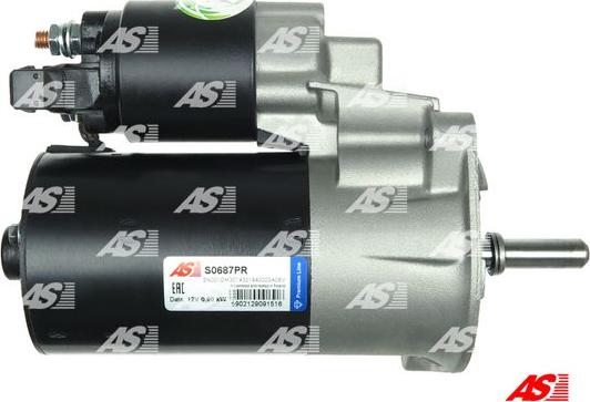 AS-PL S0687PR - Startmotor xdelar.se