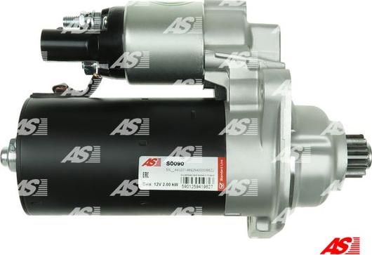 AS-PL S0090 - Startmotor xdelar.se