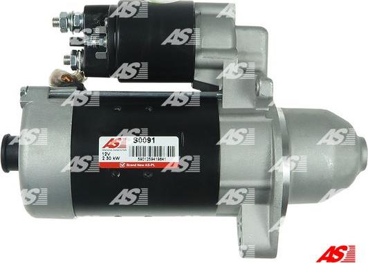 AS-PL S0091 - Startmotor xdelar.se