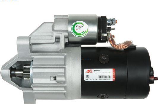 AS-PL S0017 - Startmotor xdelar.se