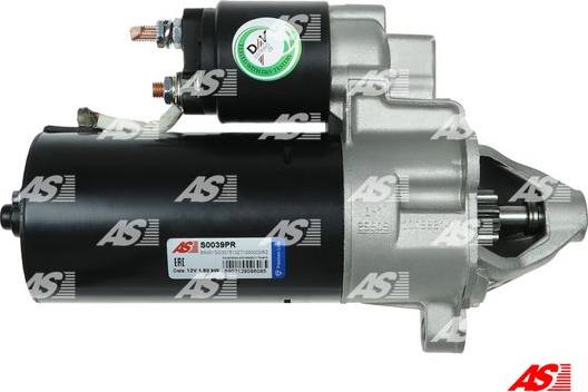 AS-PL S0039PR - Startmotor xdelar.se