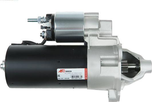 AS-PL S0039 - Startmotor xdelar.se