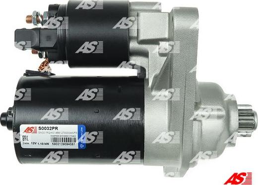 AS-PL S0032PR - Startmotor xdelar.se