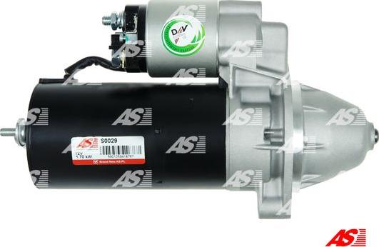 AS-PL S0029 - Startmotor xdelar.se