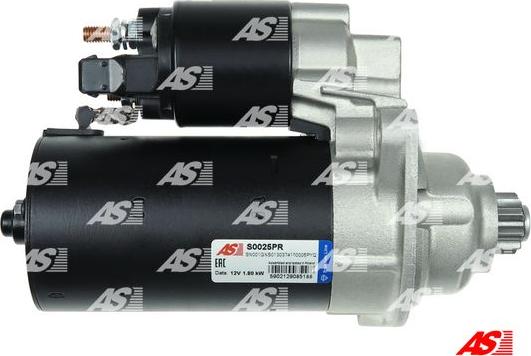 AS-PL S0025PR - Startmotor xdelar.se