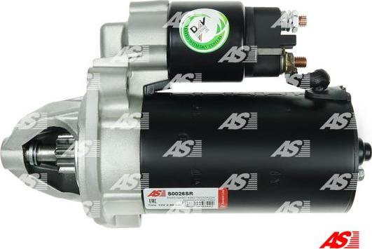 AS-PL S0026SR - Startmotor xdelar.se