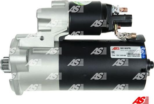 AS-PL S0193PR - Startmotor xdelar.se