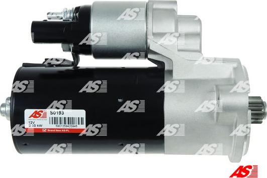 AS-PL S0193 - Startmotor xdelar.se