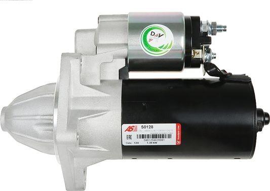 AS-PL S0128 - Startmotor xdelar.se