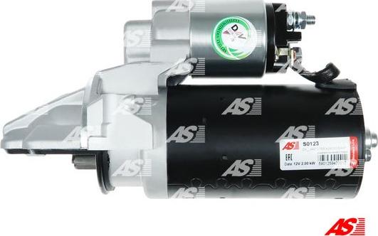 AS-PL S0123 - Startmotor xdelar.se