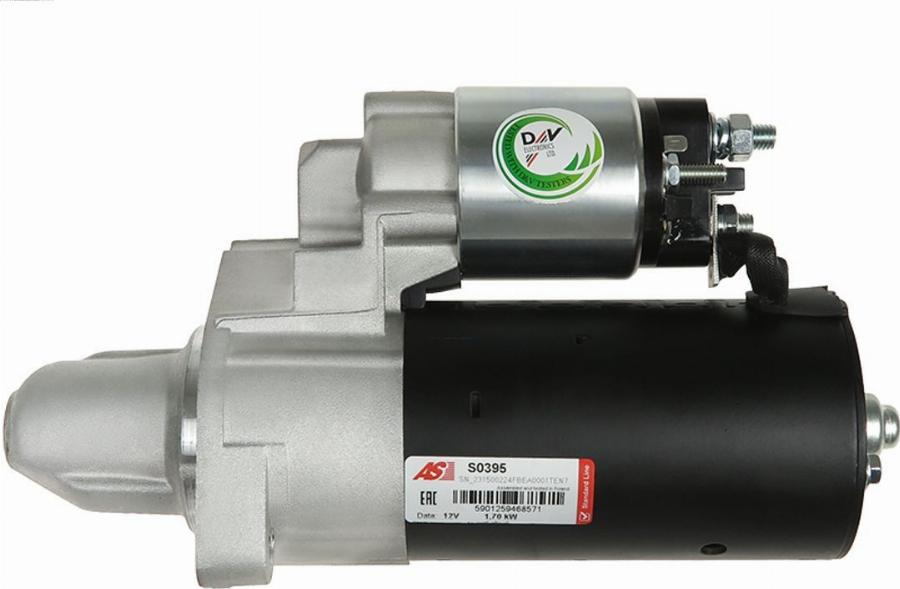 AS-PL S0395 - Startmotor xdelar.se