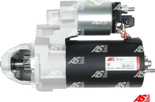 AS-PL S0391 - Startmotor xdelar.se