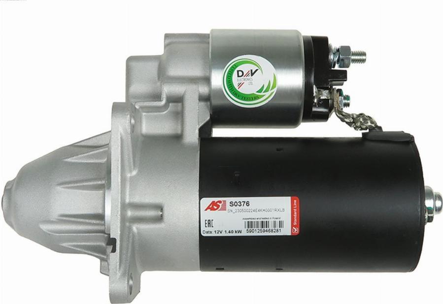 AS-PL S0376 - Startmotor xdelar.se