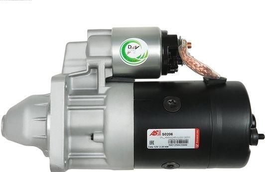 AS-PL S0206 - Startmotor xdelar.se