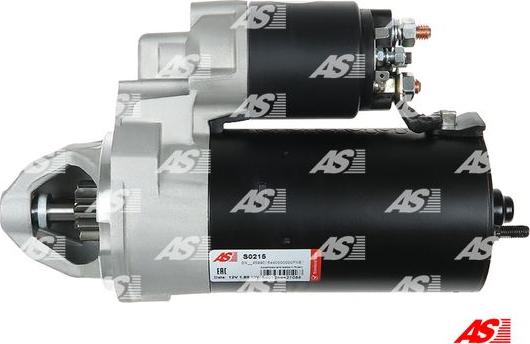 AS-PL S0215 - Startmotor xdelar.se