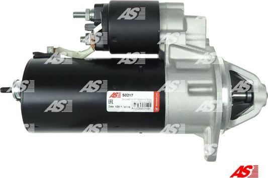 AS-PL S0217 - Startmotor xdelar.se