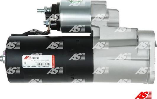 AS-PL S0234 - Startmotor xdelar.se