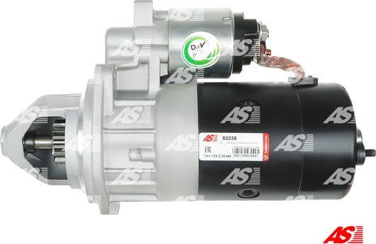 AS-PL S0236 - Startmotor xdelar.se