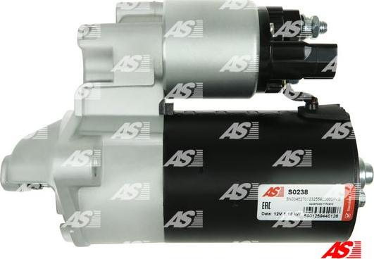 AS-PL S0238 - Startmotor xdelar.se