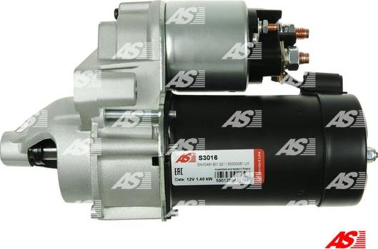 AS-PL S3016 - Startmotor xdelar.se