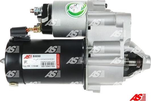 AS-PL S3030 - Startmotor xdelar.se