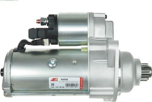 AS-PL S3025 - Startmotor xdelar.se