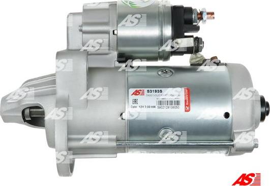 AS-PL S3193S - Startmotor xdelar.se