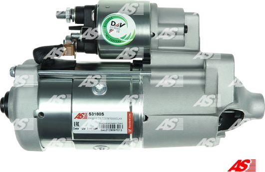 AS-PL S3180S - Startmotor xdelar.se