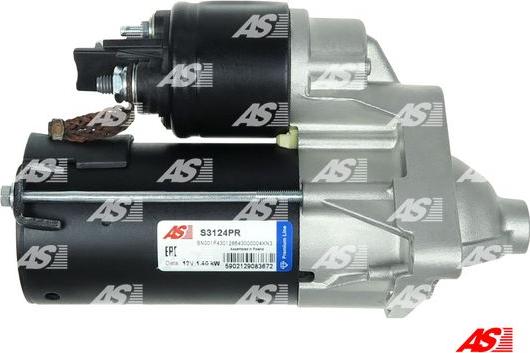 AS-PL S3124PR - Startmotor xdelar.se