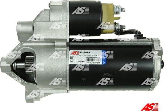 AS-PL S3170PR - Startmotor xdelar.se