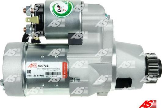 AS-PL S2073S - Startmotor xdelar.se