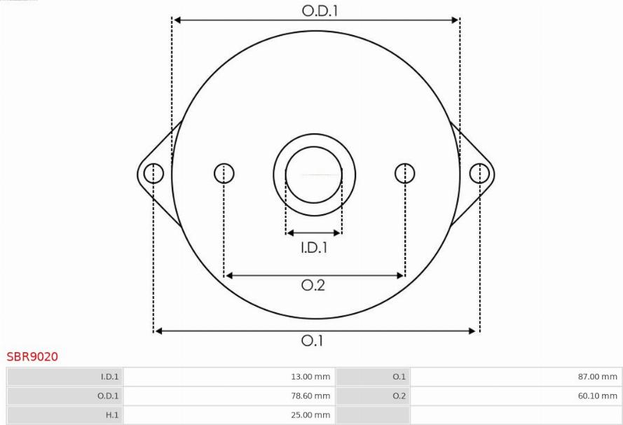 AS-PL SBR9020 - Övre lock, förgasare xdelar.se