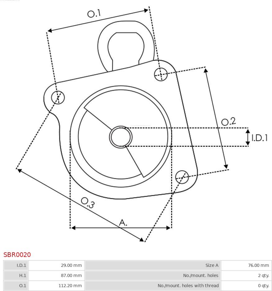 AS-PL SBR0020 - Övre lock, förgasare xdelar.se