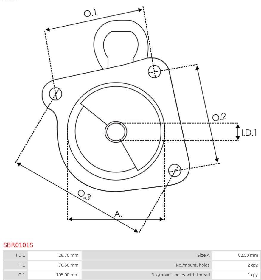 AS-PL SBR0101S - Övre lock, förgasare xdelar.se