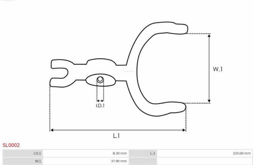 AS-PL SL0002 - Reparationssats, startmotor xdelar.se