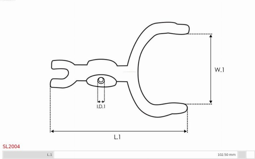 AS-PL SL2004 - Reparationssats, startmotor xdelar.se