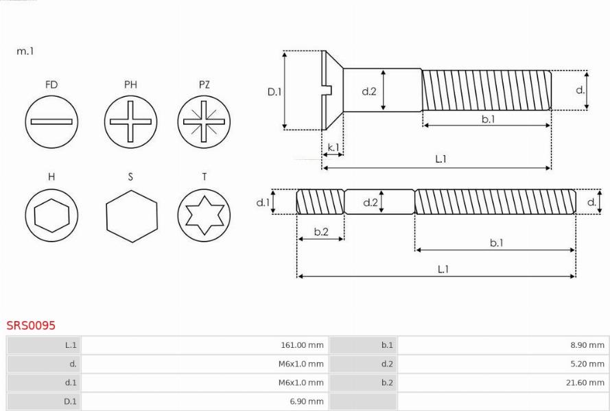 AS-PL SRS0095 - Reparationssats, generator xdelar.se