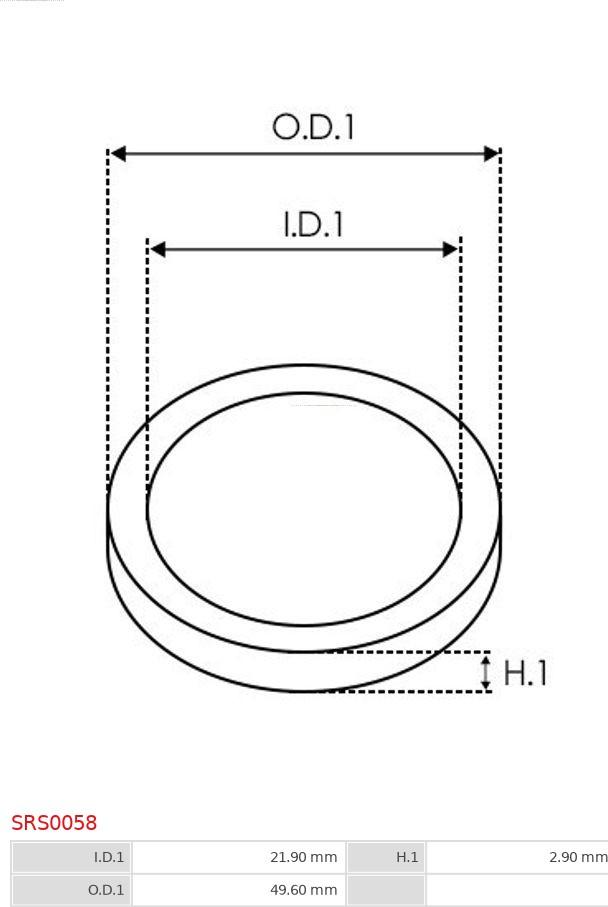 AS-PL SRS0058 - Reparationssats, generator xdelar.se