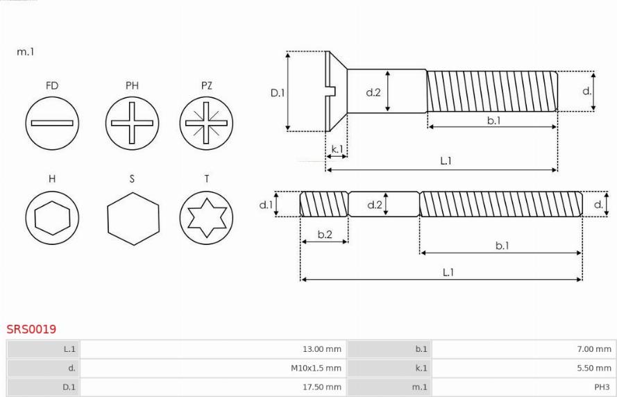 AS-PL SRS0019 - Reparationssats, generator xdelar.se