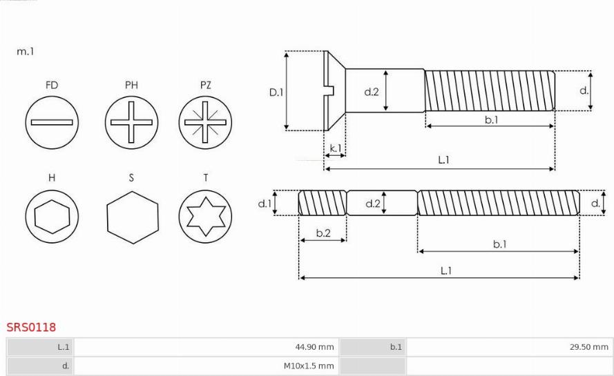 AS-PL SRS0118 - Reparationssats, generator xdelar.se