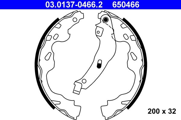 ATE 03.0137-0466.2 - Bromsbackar, sats xdelar.se