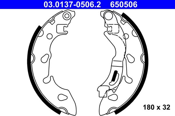 ATE 03.0137-0506.2 - Bromsbackar, sats xdelar.se