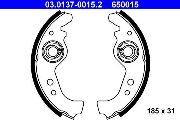 ATE 03.0137-0015.2 - Bromsbackar, sats xdelar.se