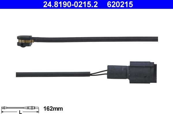 ATE 24.8190-0215.2 - Varningssensor, bromsbeläggslitage xdelar.se