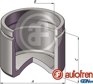 AUTOFREN SEINSA D025559 - Kolv, bromsok xdelar.se