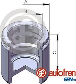 AUTOFREN SEINSA D02544 - Kolv, bromsok xdelar.se