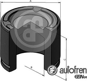 AUTOFREN SEINSA D025461 - Kolv, bromsok xdelar.se