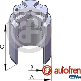 AUTOFREN SEINSA D025418 - Kolv, bromsok xdelar.se