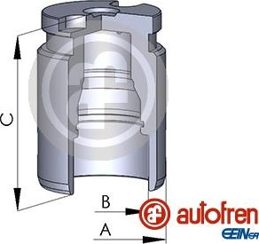 AUTOFREN SEINSA D025417 - Kolv, bromsok xdelar.se